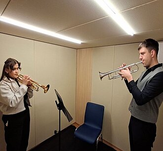 Brass Band EM: Übekabinen für die Elite der Blechbläser